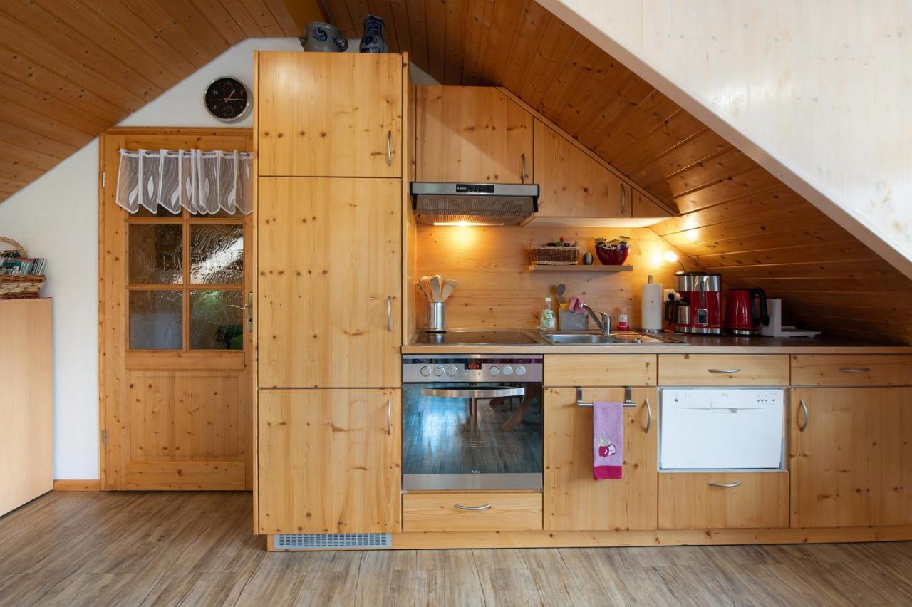 Ferienwohnung Blasi Mit Alpensicht Ibach Buitenkant foto