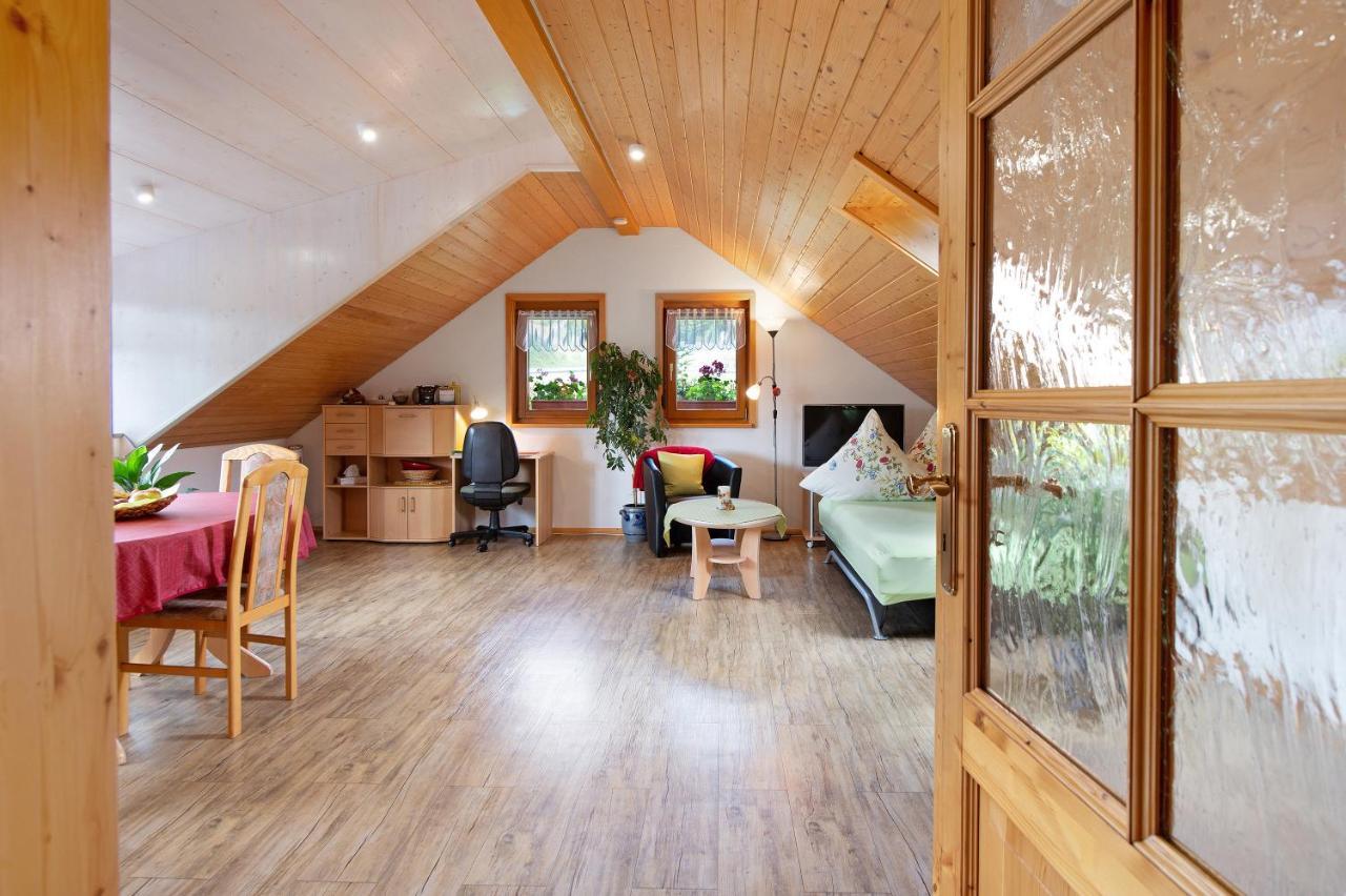 Ferienwohnung Blasi Mit Alpensicht Ibach Buitenkant foto