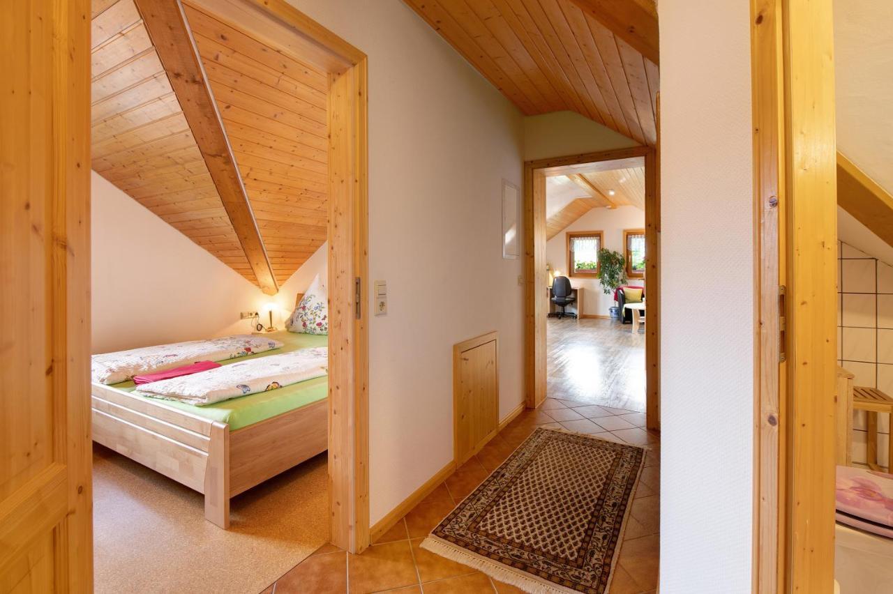 Ferienwohnung Blasi Mit Alpensicht Ibach Buitenkant foto
