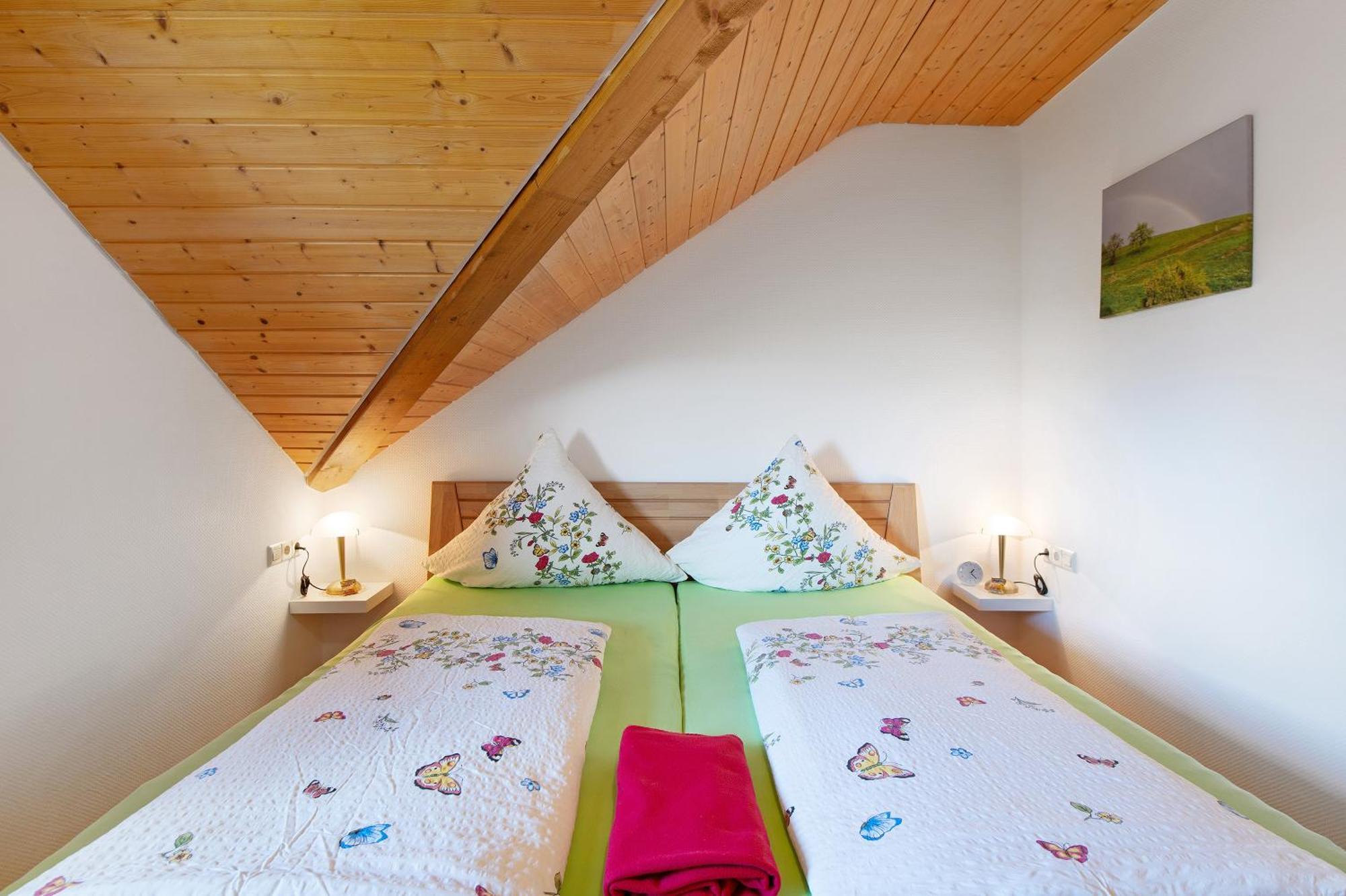 Ferienwohnung Blasi Mit Alpensicht Ibach Buitenkant foto