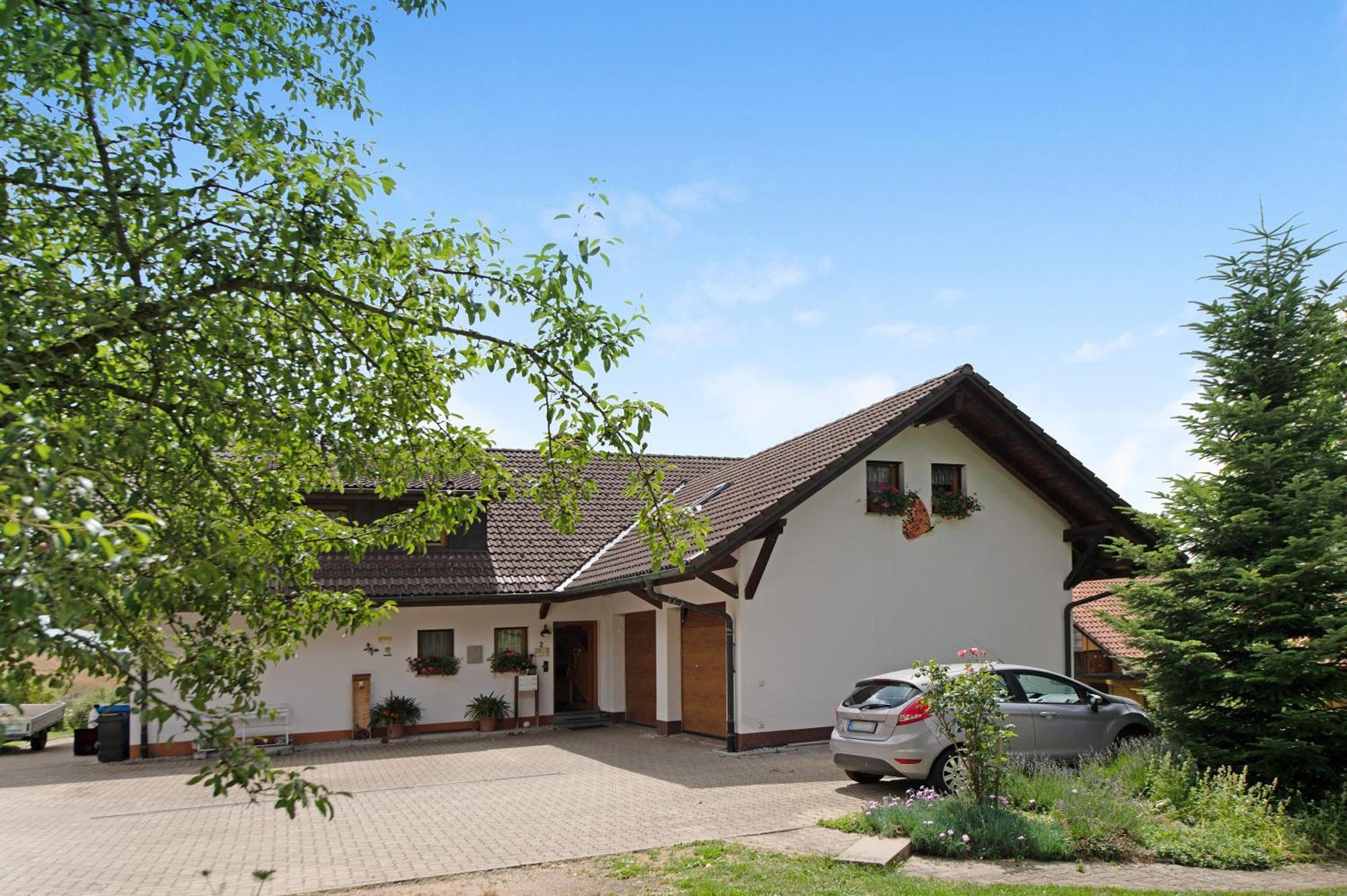 Ferienwohnung Blasi Mit Alpensicht Ibach Buitenkant foto