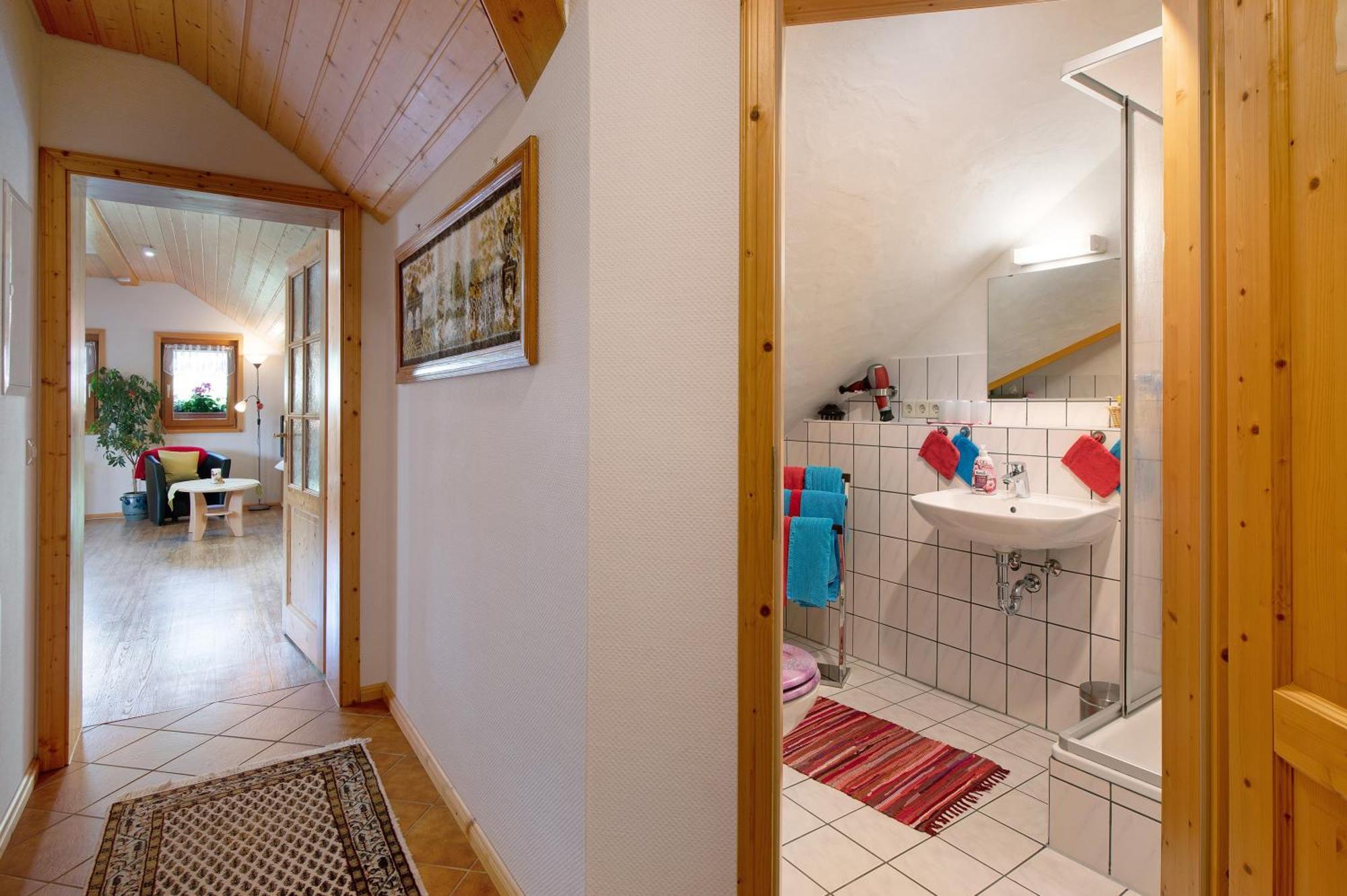 Ferienwohnung Blasi Mit Alpensicht Ibach Buitenkant foto